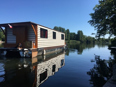 Coche d'eau solaire Hausbootvermietung ohne Führerschein auf den Flüssen und Kanälen in Frankreich
