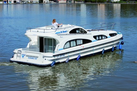 Elegance Hausbootvermietung ohne Führerschein auf den Flüssen und Kanälen in Frankreich