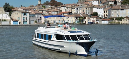 Vision 4 Hausbootvermietung ohne Führerschein auf den Flüssen und Kanälen in Frankreich