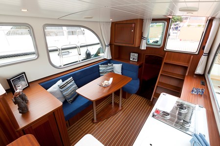 Linssen Sturdy Classic 32 AC Hausbootvermietung ohne Führerschein auf den Flüssen und Kanälen in Frankreich