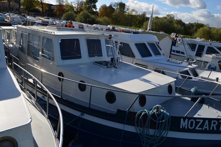 Linssen vlet 1030 Hausbootvermietung ohne Führerschein auf den Flüssen und Kanälen in Frankreich