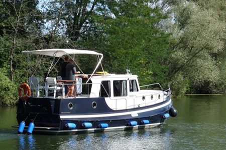 Linssen vlet 1030 SP Hausbootvermietung ohne Führerschein auf den Flüssen und Kanälen in Frankreich