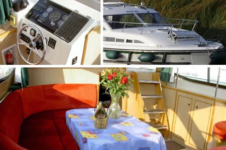 Navig 40 Hausbootvermietung ohne Führerschein auf den Flüssen und Kanälen in Frankreich