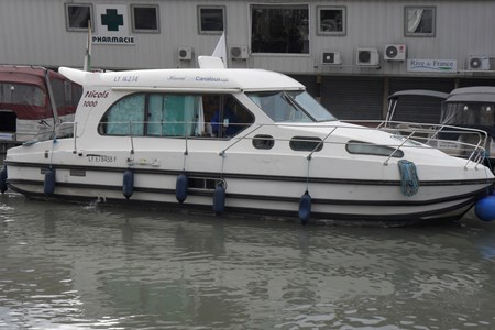 Nicols 1000 F Hausbootvermietung ohne Führerschein auf den Flüssen und Kanälen in Frankreich