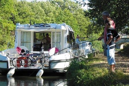 Nicols 1310 Hausbootvermietung ohne Führerschein auf den Flüssen und Kanälen in Frankreich
