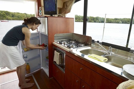 Nicols Octo Hausbootvermietung ohne Führerschein auf den Flüssen und Kanälen in Frankreich