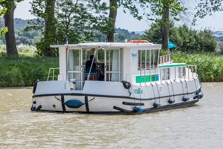 Pénichette 1260 R Hausbootvermietung ohne Führerschein auf den Flüssen und Kanälen in Frankreich