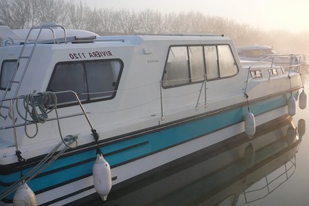 Riviera 1120 Hausbootvermietung ohne Führerschein auf den Flüssen und Kanälen in Frankreich