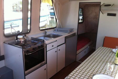 Riviera 920 Hausbootvermietung ohne Führerschein auf den Flüssen und Kanälen in Frankreich