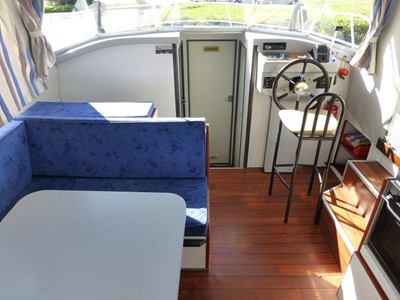 Riviera 920 Aqua Hausbootvermietung ohne Führerschein auf den Flüssen und Kanälen in Frankreich