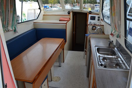 Triton 1050 Hausbootvermietung ohne Führerschein auf den Flüssen und Kanälen in Frankreich