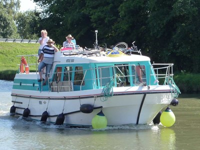Vetus 1000 Hausbootvermietung ohne Führerschein auf den Flüssen und Kanälen in Frankreich